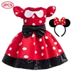 Baby Girl Dress Kids Girl Princess Dress Cartoon Csoplay Dress Sequin Children Birthday Party Costume Summer Toddler Outfit