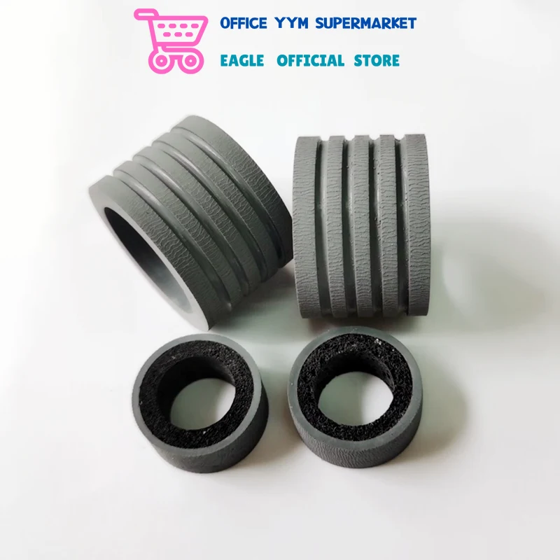 

5SETS 0697C003 5607B001 9764B001 5607B001AA Exchange Roller Tire Kit for Canon DR-C230 DR-C240 DR-M160 DR-M160II DR-S150 R40