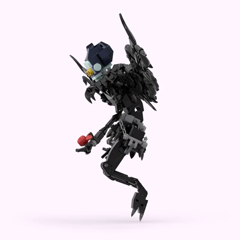 308피스 MOC 데스노트 류크 포즈 가능 피규어 크리에이터 모델 빌딩 블록 아키텍처 크리스마스 선물 장난감 교육용 키즈 브릭