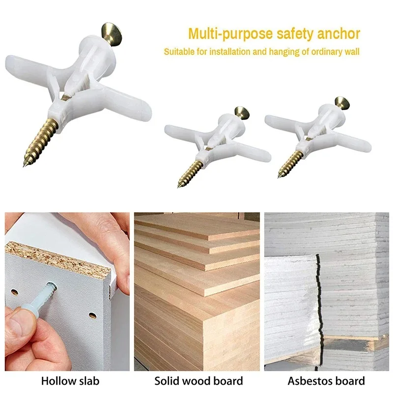 Expansion screws plasterboard aircraft expansion tube plastic rubber plug hollow brick special purpose