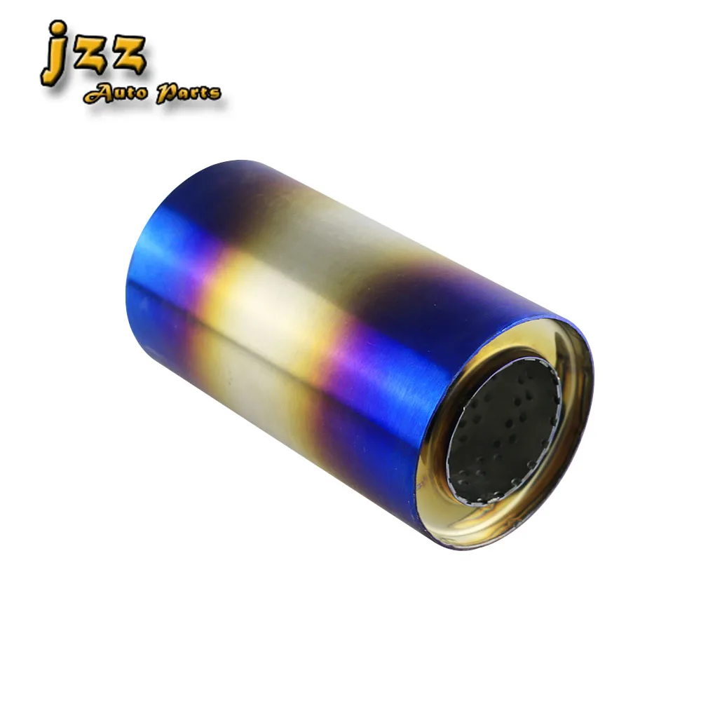 JZZ stainless steel universal car exhaust resonators muffler 2.5 inch