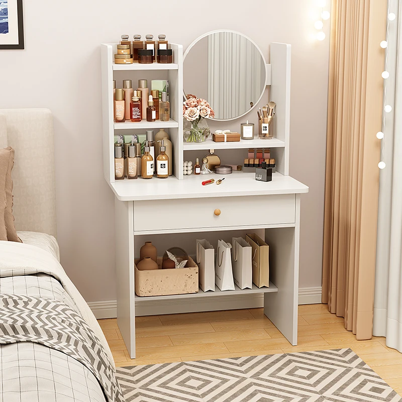 Piccolo Mobile Vanity Mirror Light Cassetti Sedia Make Up Table Load Organizer Camera Da Letto Mesas De Maquiagem Mobili Per Camera Da Letto
