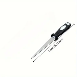 Dual - Sided Diamond Sharpening Stone with Ergonomic Handle and Versatile Design - M (5.5inch)