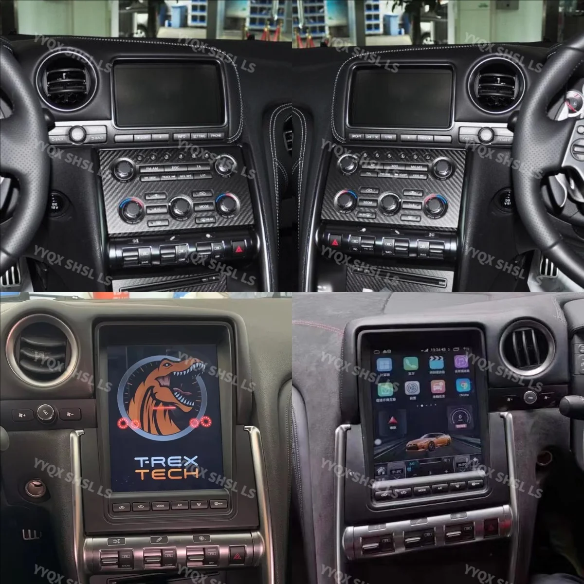 Car Radio multimedia Video Player For Nissan GT-R GTR R35