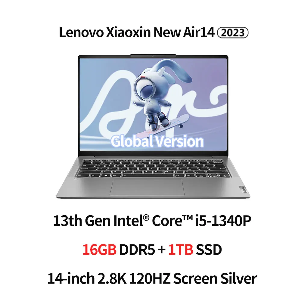 Ordinateur Portable Lenovo Xiaoxin Air14 2023 13th Gen Intel i5