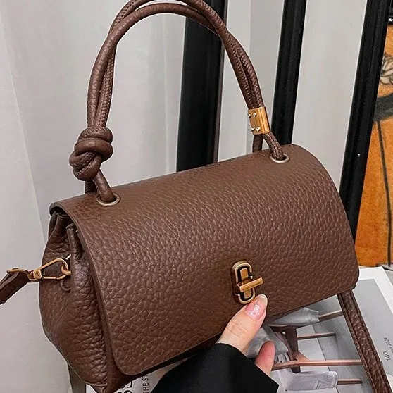 Luxury Brand Fashionable Leather Women's Tote Bag Classic Elegant Famous Paris Designer Trendy Commuter Vintage Daily Bag​