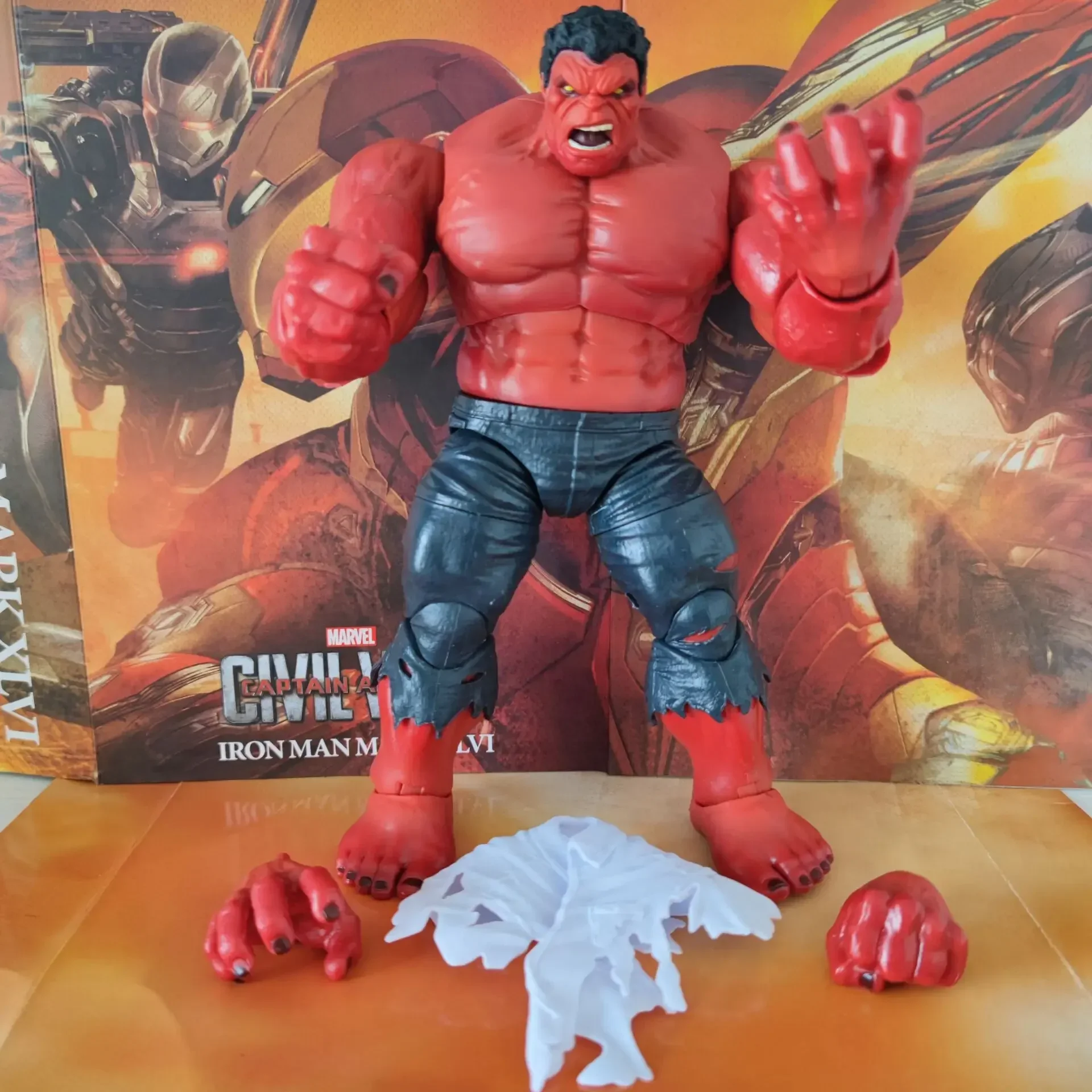 

Фигурка героя Marvel Legends Red Incredible Hulk Target, эксклюзивная свободная фигурка 8 дюймов