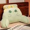 New Year's Dingdang Dragon Cartoon Bed Head Cushion Backrest Student Dormitory Bed Reading And Playing Cell Phone Lumbar Pillow 3