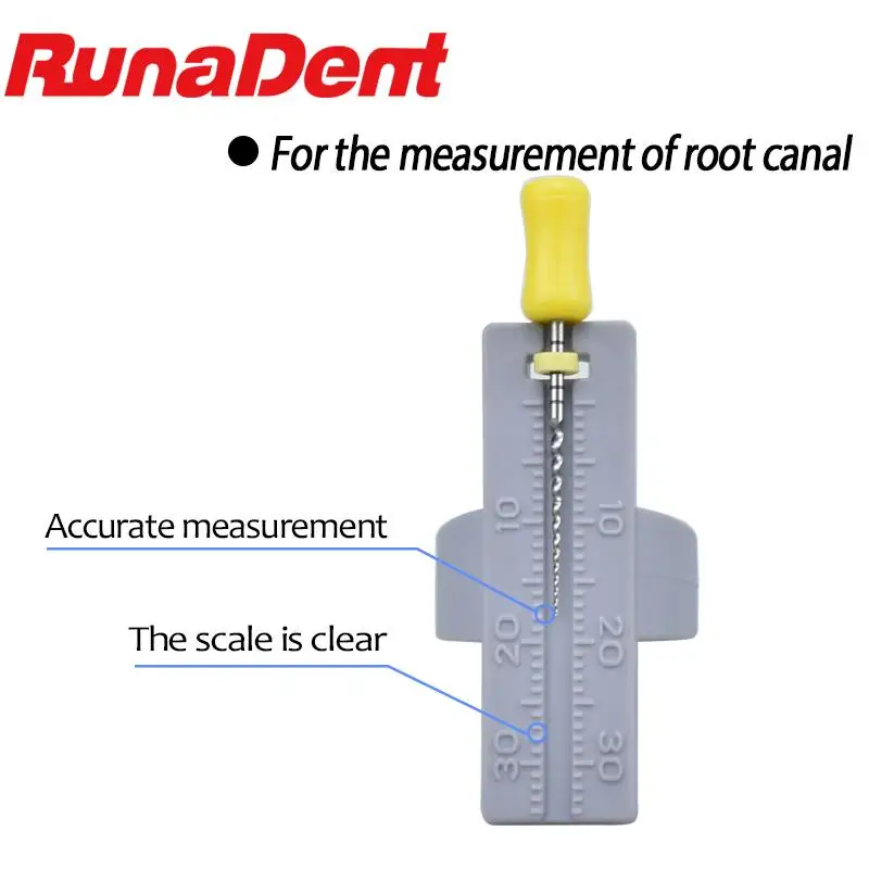 

Линейка из стоматологического пластика, инструмент, красочное кольцо для стоматологии, измерение корневого канала для Эндодонтических стоматологических инструментов