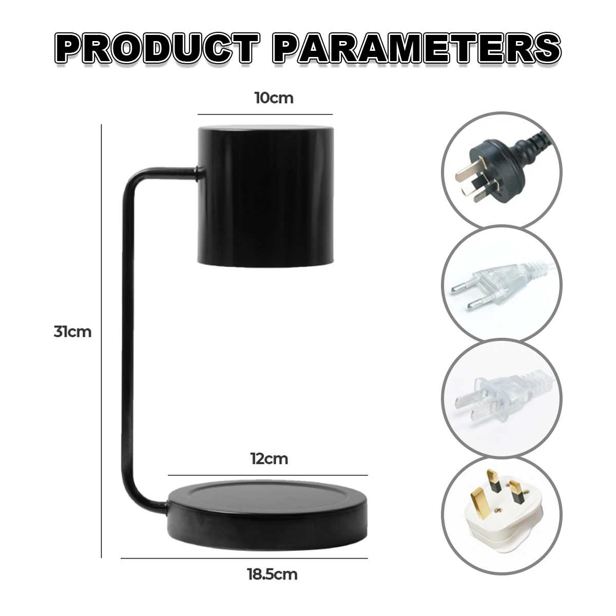 candle warmer lamp with timer