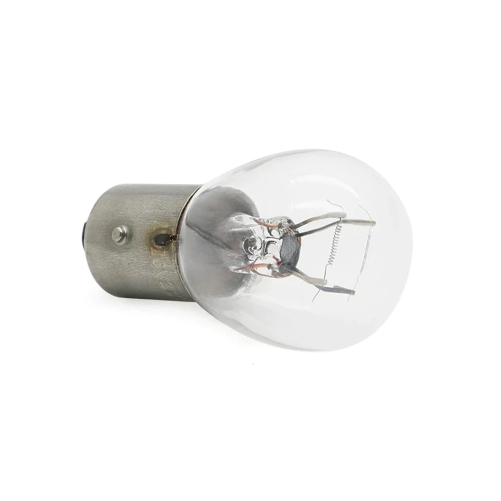 6V 21/5W Stop Brake Tail Light Bulb Warm White Double Filament Halogen Bulb For Motorcycle 122-84514-00 122-84514-30