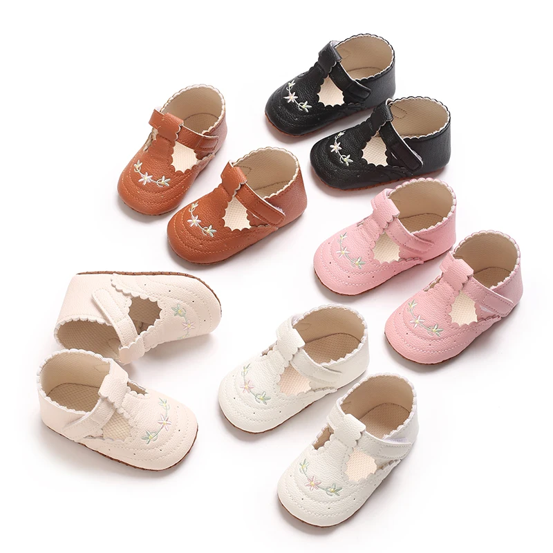 Infant Baby Boys Girls Shoes Summer Baby Wedding Dress Flat Shoes Newborn Crib First Walkers Prewalkers ﻿ ﻿
