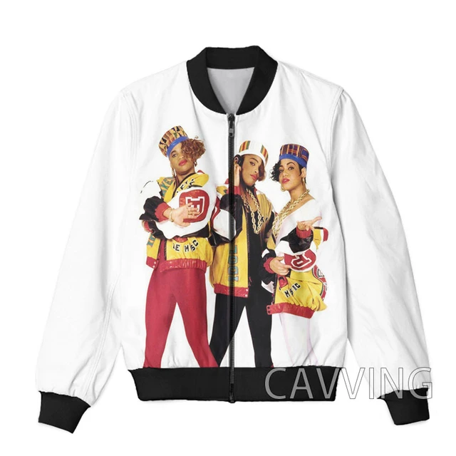 New Fashion Women/Men's 3D Print Salt N Pepa Zipper Bomber Jackets