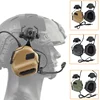 Airsoft Communication Headset Paintball CS Tactical Headsets Combat Hunting Shooting Headphone for 19-21 Mm Helmet Rails 1