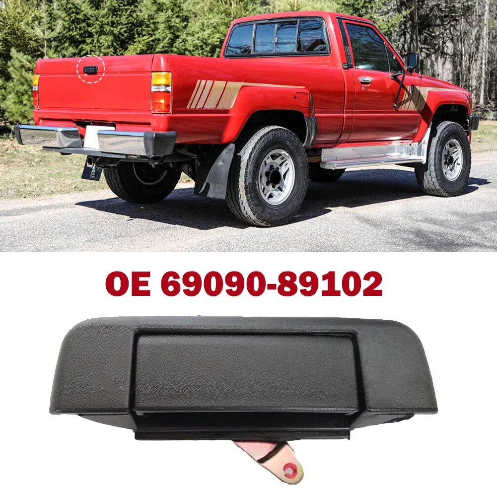 

1pc Rear Tailgate Latch Tail Gate Handle Plastic+metal For Toyota Pickup Ute 2/4WD 1989-1995 69090-89102
