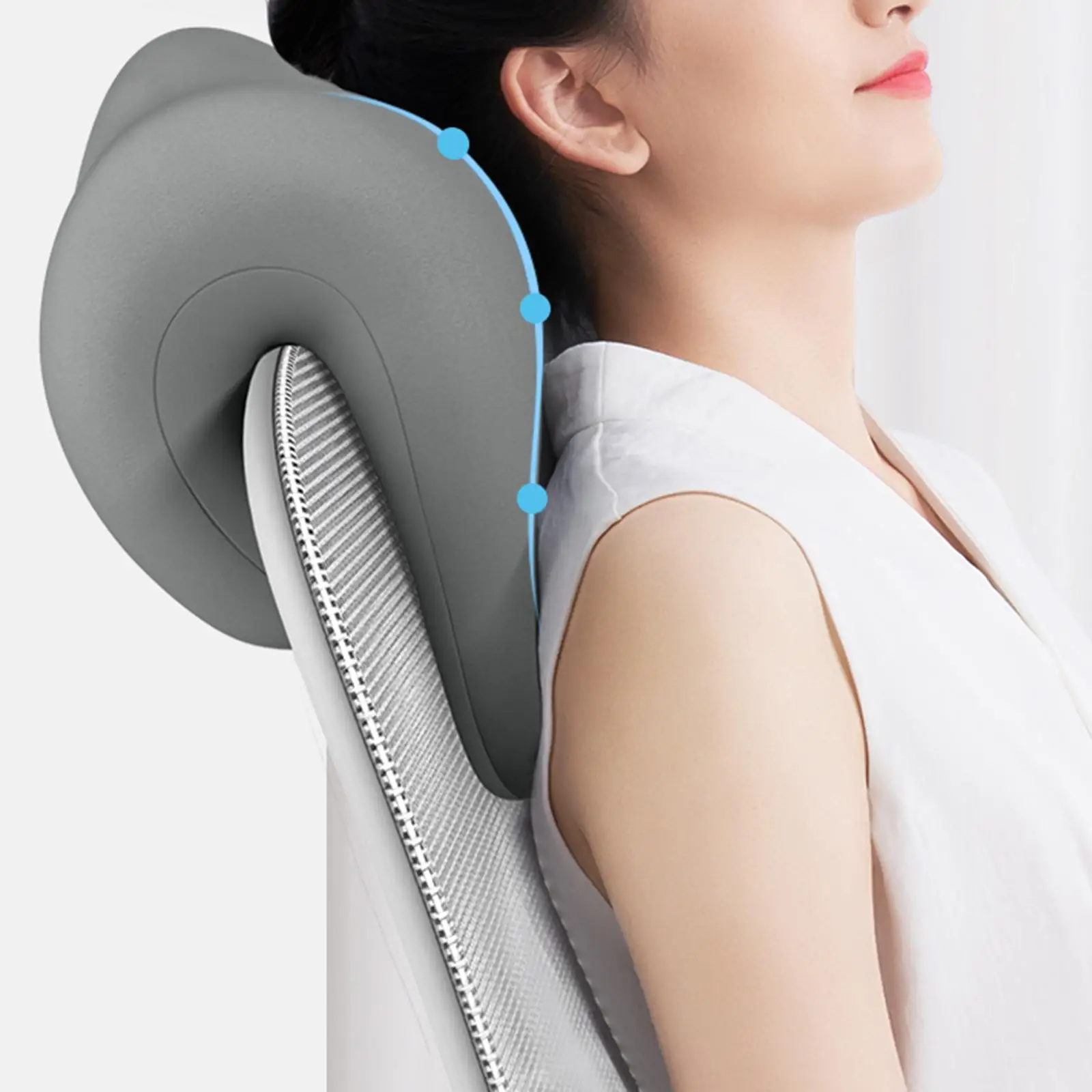 Napping Pillow Office Chair Memory Neck Support Washable Non Slip