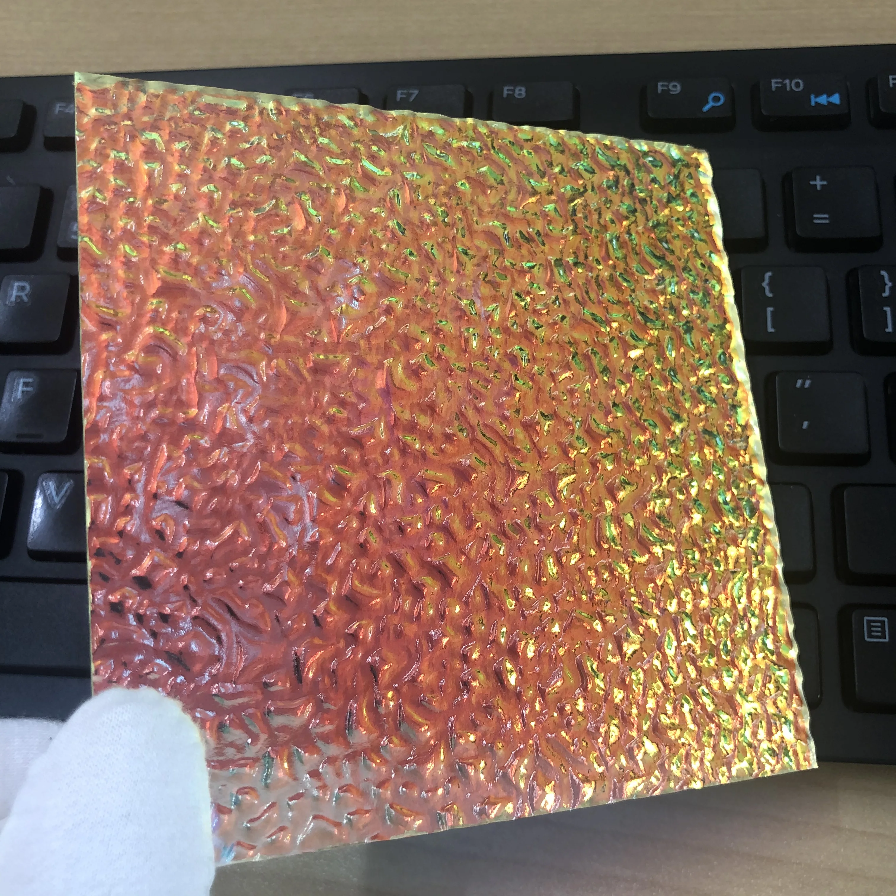 3.0mm Thick PMMA, 2-Sided Holographic Glitter Acrylic Sheet/Plexiglass,  Suitable For Decorations, Crafts, Jewelry, Etc.