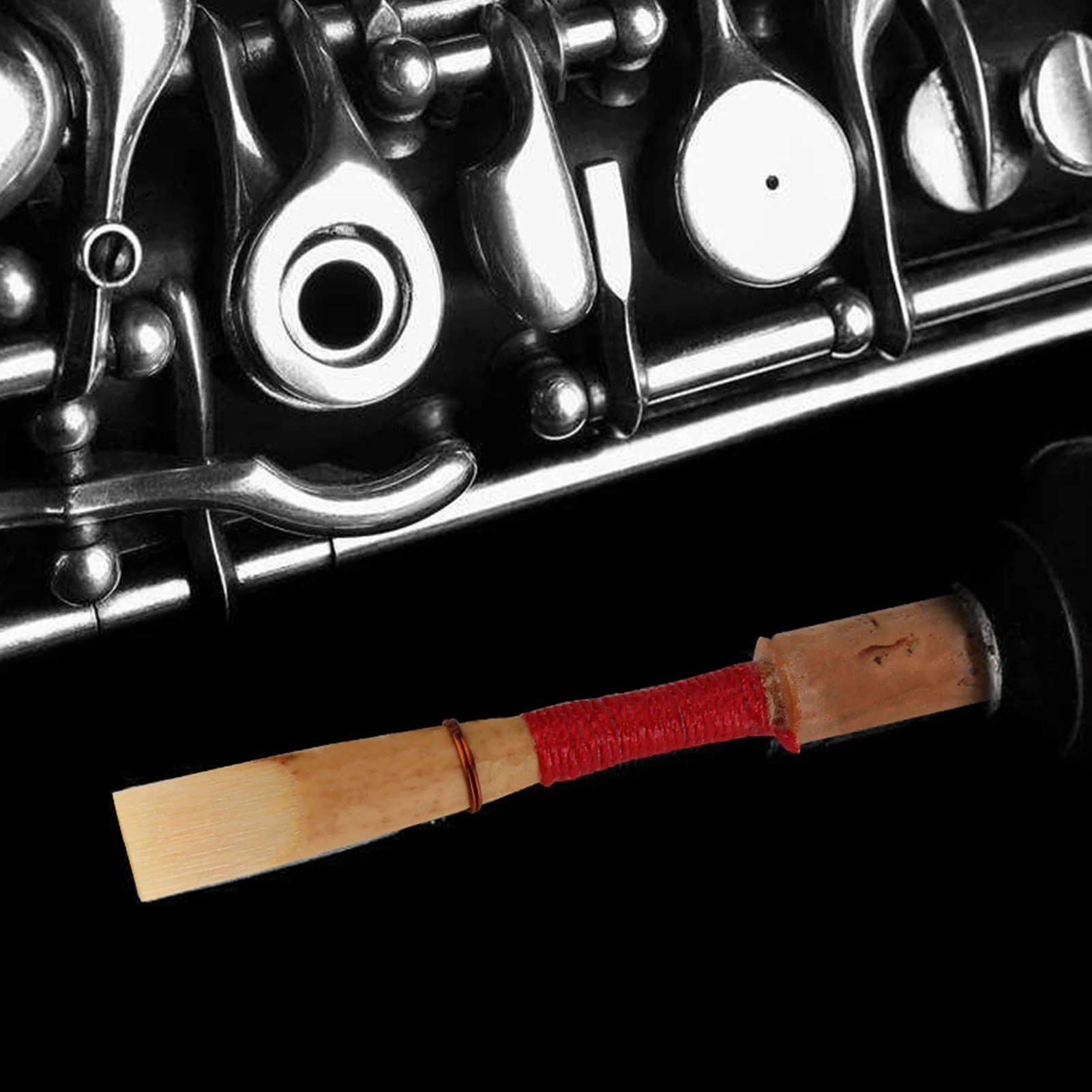 5Pcs/Set Oboe Reed Medium Cork Reed Handmade Oboe Reed Woodwinds Instrument Accessories Tool Oboe Replacement Parts