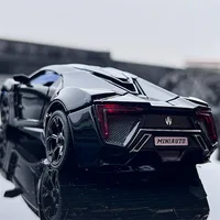1:32 Lykan Hypersport Alloy Sport Car Model Diecast & Toy Metal Vehicles SuperCar Model Simulation Collection Childrens Toy Gift 2