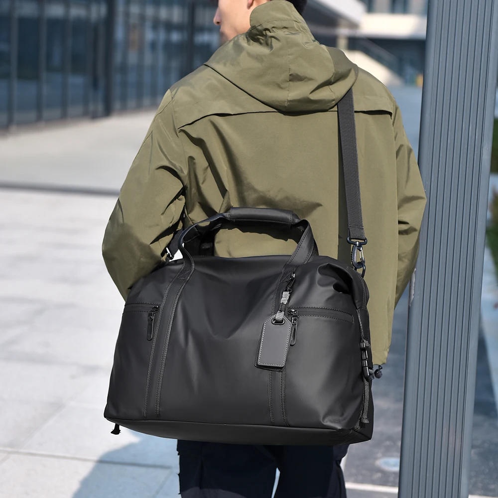 Men’s Black Gym Duffel 6