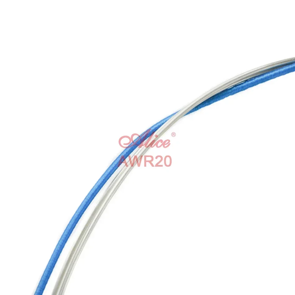 Alice AWR20 Viola Strings Ni-Cr Pure Silver Winding Steel Synthetic Nylon Core 16&ldquo; Viola Strings Set