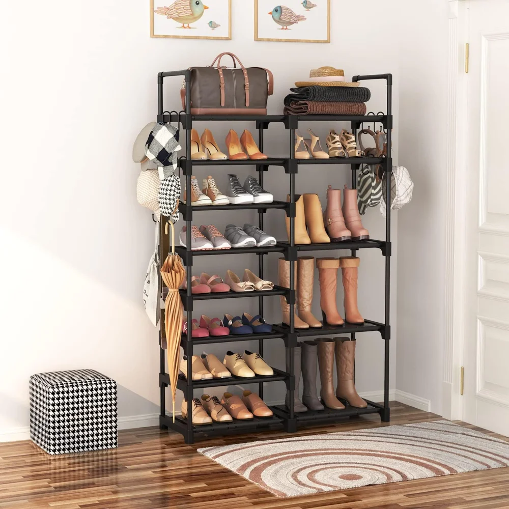 https://ae01.alicdn.com/kf/S0210a71a61fd4d0c81f97182929fe40dV/Shoe-Rack-Organizer-8-Tier-Metal-Shoe-Rack-for-Closet-Entryway-Garage-26-32-Pairs-Tall.jpg