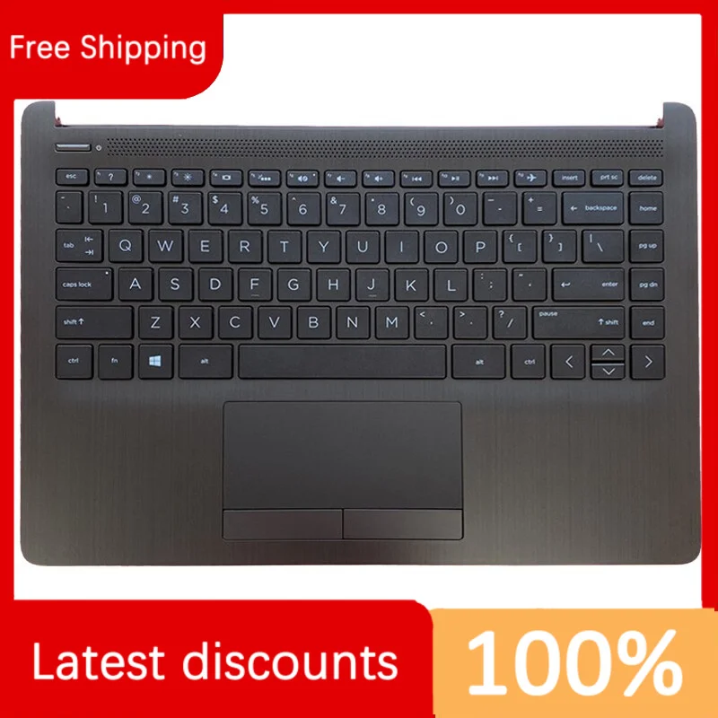 

Для hp Pavilion 14-CF 14-DF 14-DK CR C Стандартная клавиатура с подсветкой US