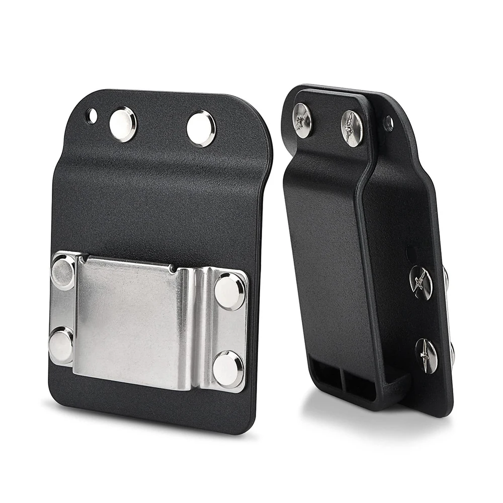 1/2 Pcs Drill Holder Belt Clip Clip On Tool Belt Drill Holder for Cordless Drill ,Hammer ,Tape Measure,Tools with Hanger Clips 2