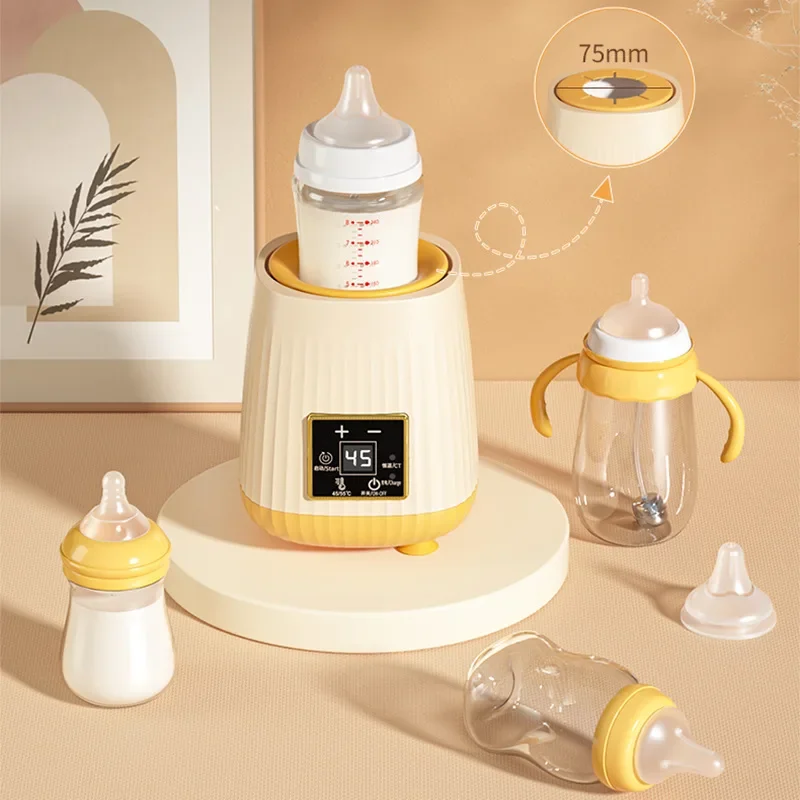 Portable Baby Bottle Shaker Rotary Electric Feeding Mixer Powder Smart Automatic Baby Milk Shaking Bottle Shaker