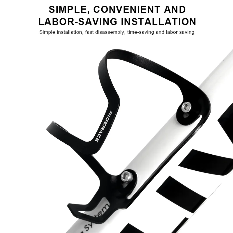 Bicycle Water Bottle Cage Bicycle Bottle Holder Water Bottle Holder Bicycle Bottle Cages Aluminium Alloy Lightweight Bike Bottle Holder Outdoor Sport Riding Drink Kettle Rack Cycling Accessories
