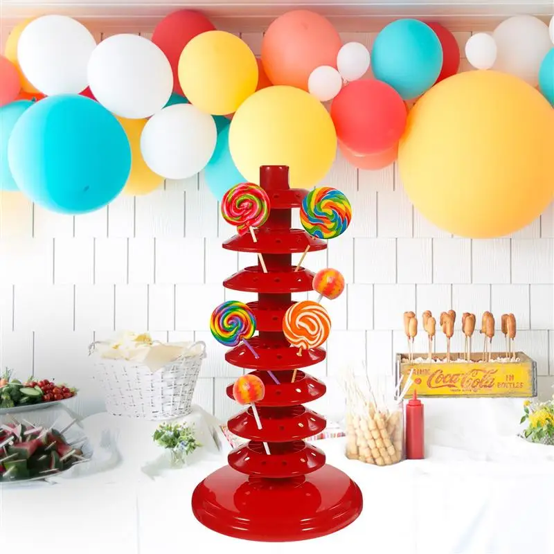 

Lollipop Stand Cake Display Holder Tiered Rack Party Stands Dessert Decorative Sucker Drying Bracket Base Stick Candy Holders