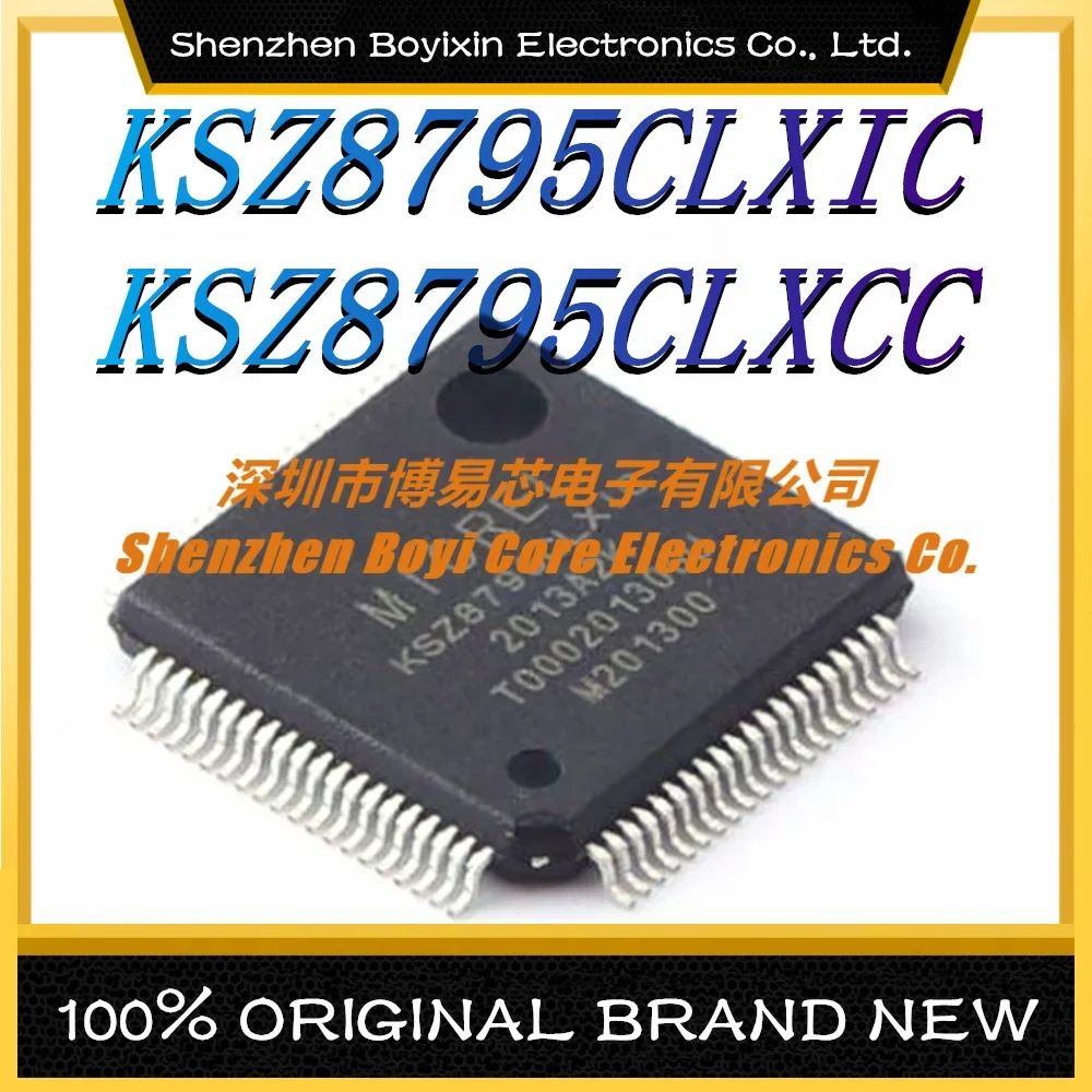 KSZ8795CLXIC KSZ8795CLXCC Package: LQFP-80 New Original Authentic IC Chip