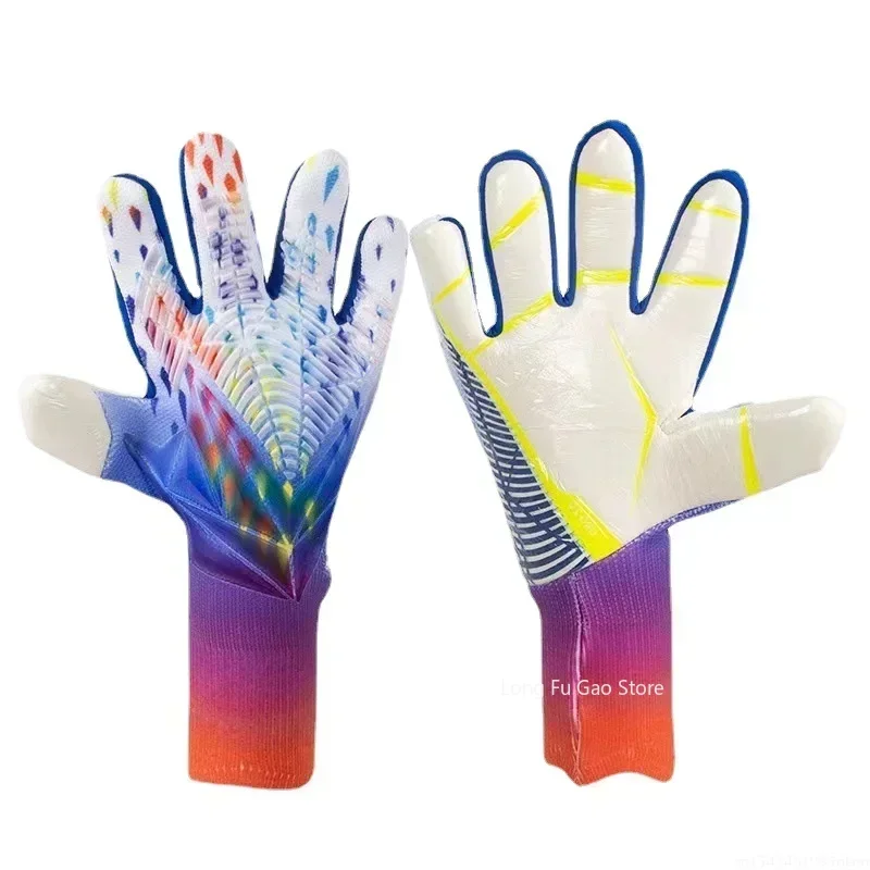 Goalkeeper Gloves Kids Adults Anti-Slip Goalie Gloves Latex Grip Professional Soccer Protection Football Men Women Match Gloves