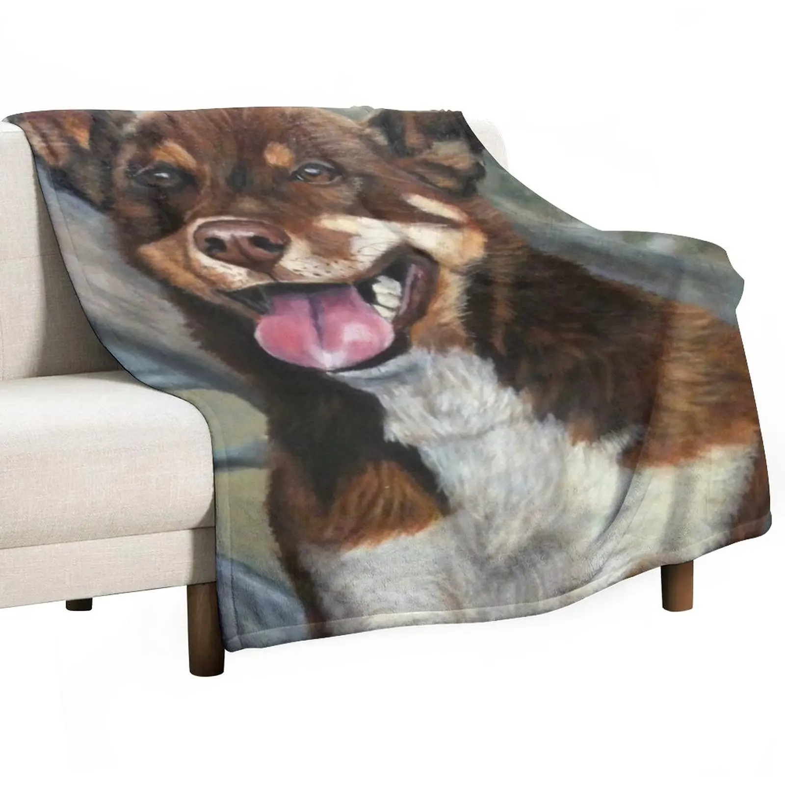 

Kelpie Throw Blanket anime Comforter Blanket Personalized Gift