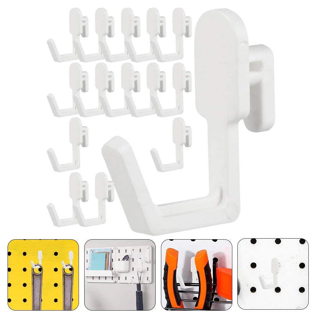 

Peg Board Hook Plastic Holders Hangers Heavy Duty Pegboard Tool Organizer Accessories Craft Room Organizers Storage