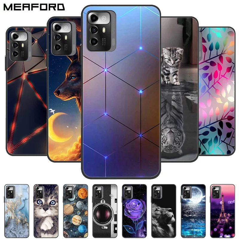 Per Zte Blade A72 5G Custodia Cover Soft Tpu Funda Custodie Verniciate Per Zte Blade A72 5G Cover Silicone A 72 5G Coque Antiurto