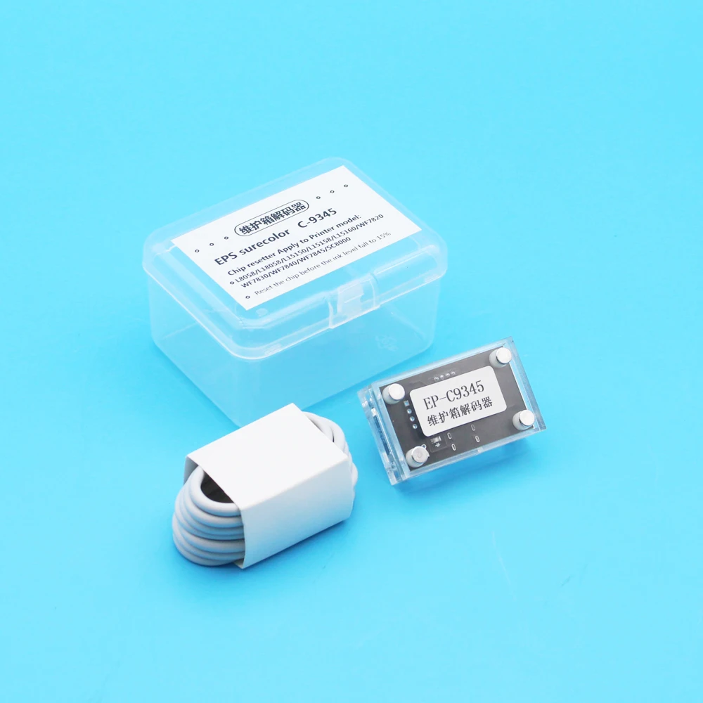 C9345 Waste Ink Chip Resetter For Epson L18050 L8050 ET 8550 8500 WF-7830 7840 7