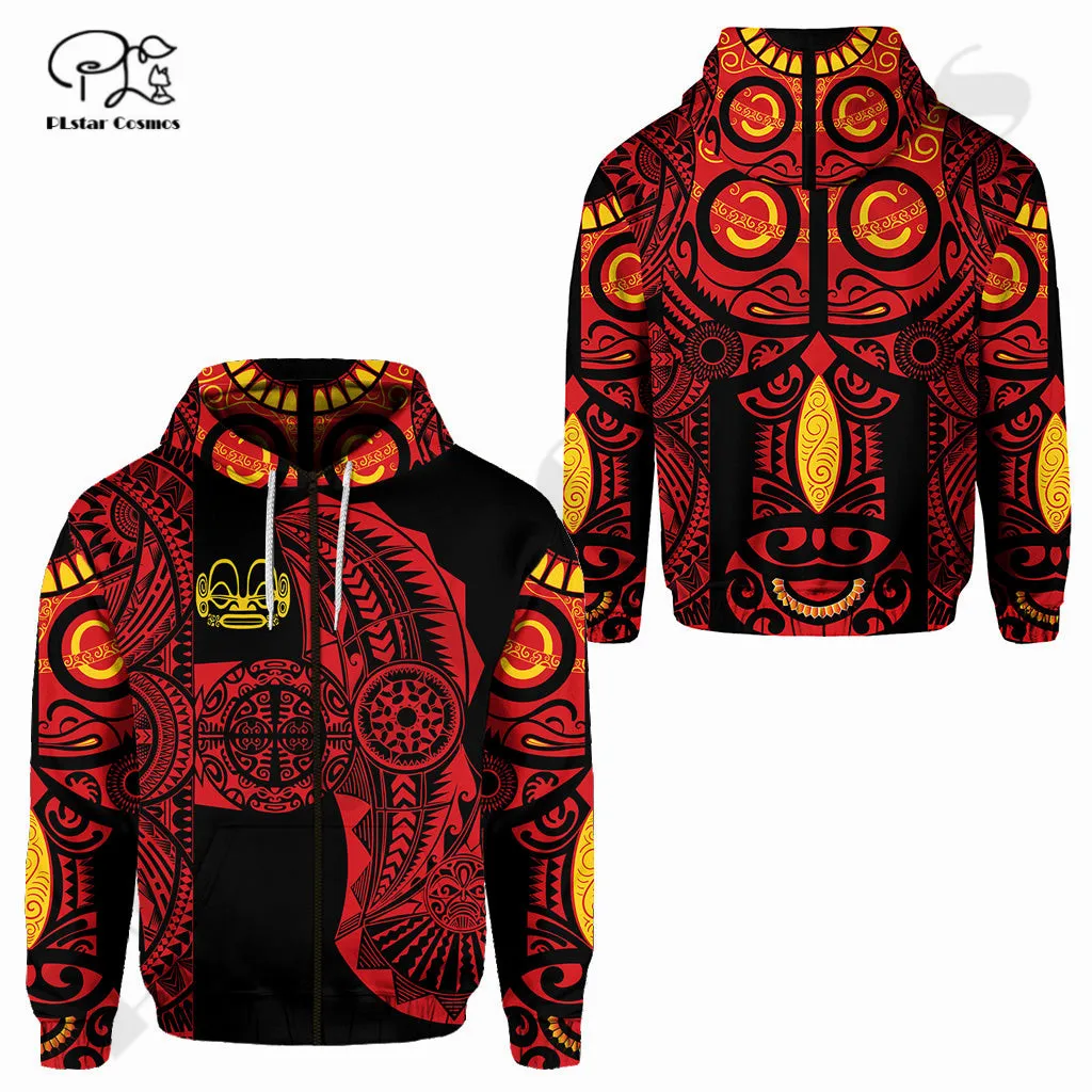 PLstar Cosmos 3DPrint Newest MARQUESAS ISLANDS Polynesia Tribal Harajuku Streetwear Casual Unique Unisex Hoodie/Sweatshirt/Zip 2