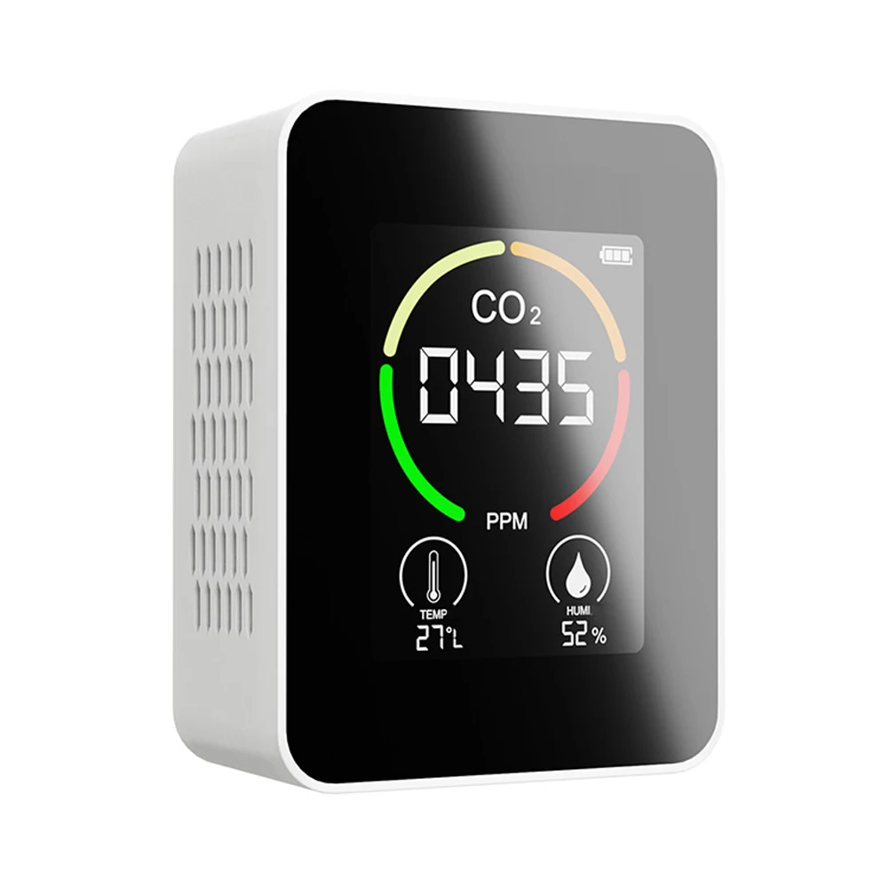 

3 in 1 Air Quality Monitor Multifunctional Intelligent CO2 Sensor Gas Analyzer Professional Digital CO2 Meter Detector