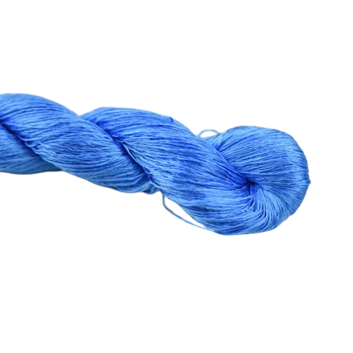 Vibrant 400m 100% Natural Silk Embroidery Floss in Red/Blue