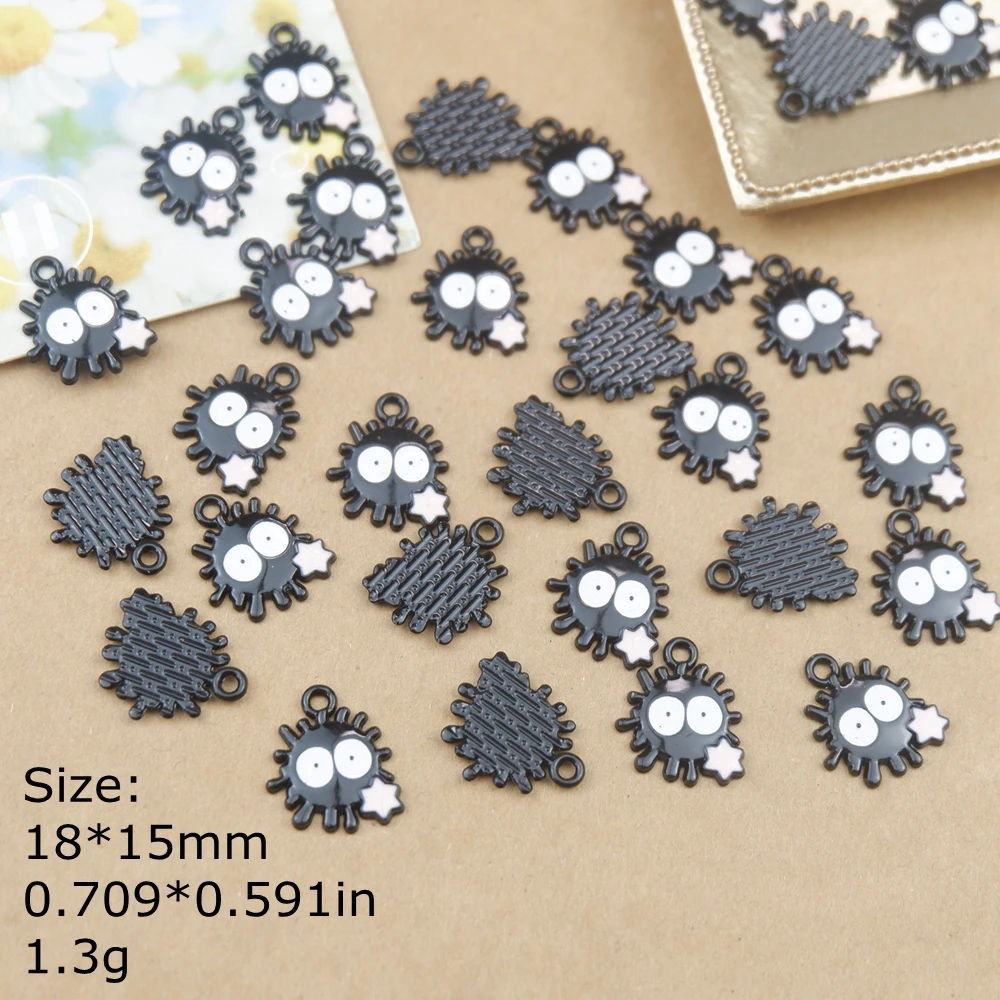 Cute Cartoon Charms for Earring Bracelets Jewelry Making DIY Pendants Wholesale Bulk - 2