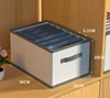 Clothes Organizer Trousers Clothes Jeans Storage Box Wardrobe Clothes Organizer Underwear Bra Socks Artifact Compartment Box 4