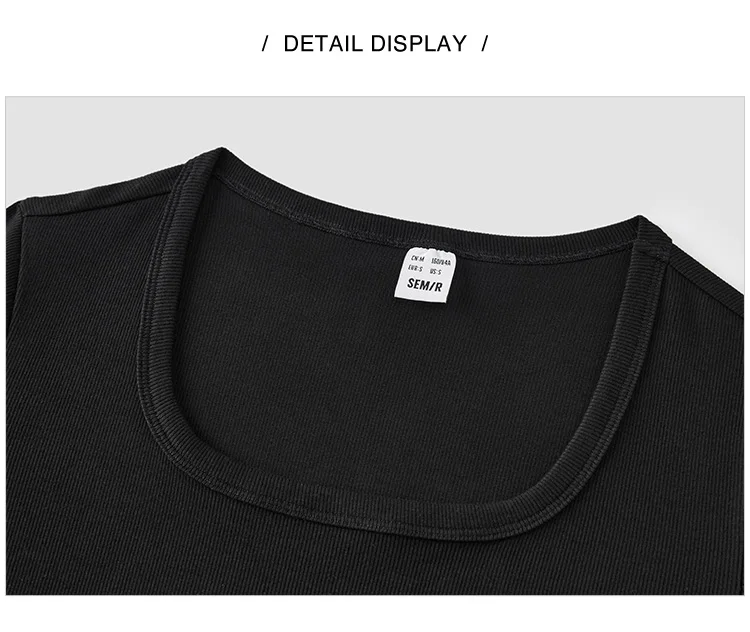 Dress Women Faux Two-Piece Design Versatile Summer New Square Collar Slim Fit Short Skirt Suitable For Petite 16 Dress Women Faux Two-Piece Design Versatile Summer New Square Collar Slim Fit Short Skirt Suitable For Petite