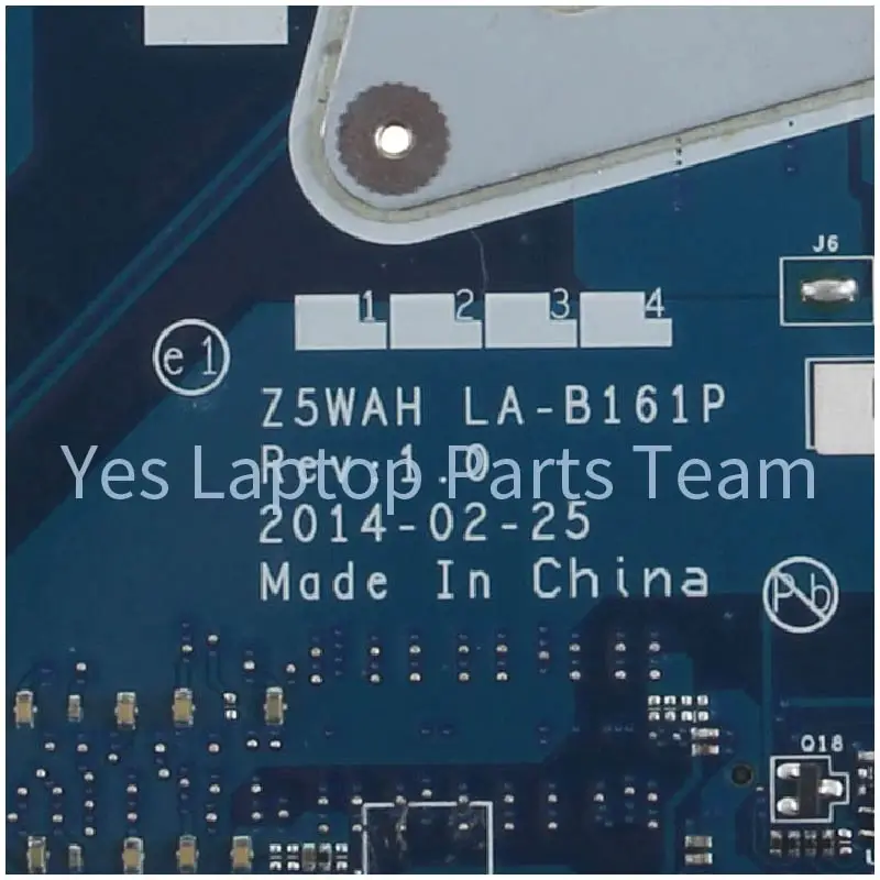 4th 5th gen nbml811004 notebook placa-mãe