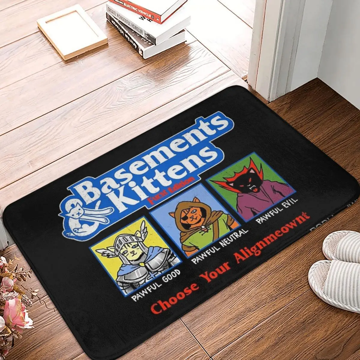 

Basements & Kittens - D&D Cute Kittens 40x60cm Carpet Polyester Floor Mats Modern Doorway Festivle Gifts