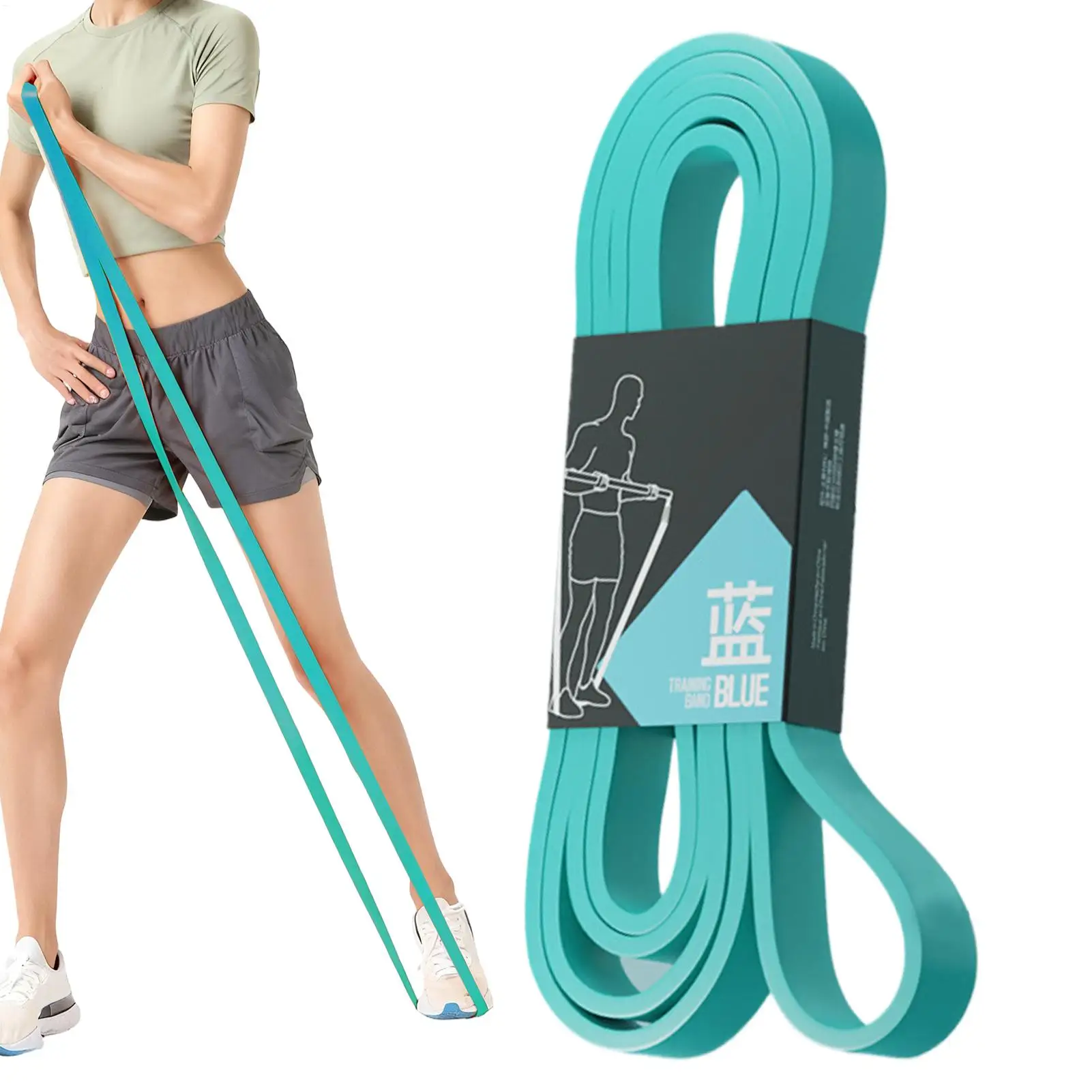 Enhanced Fitness Resistance Band for Training and Home Gym Workouts