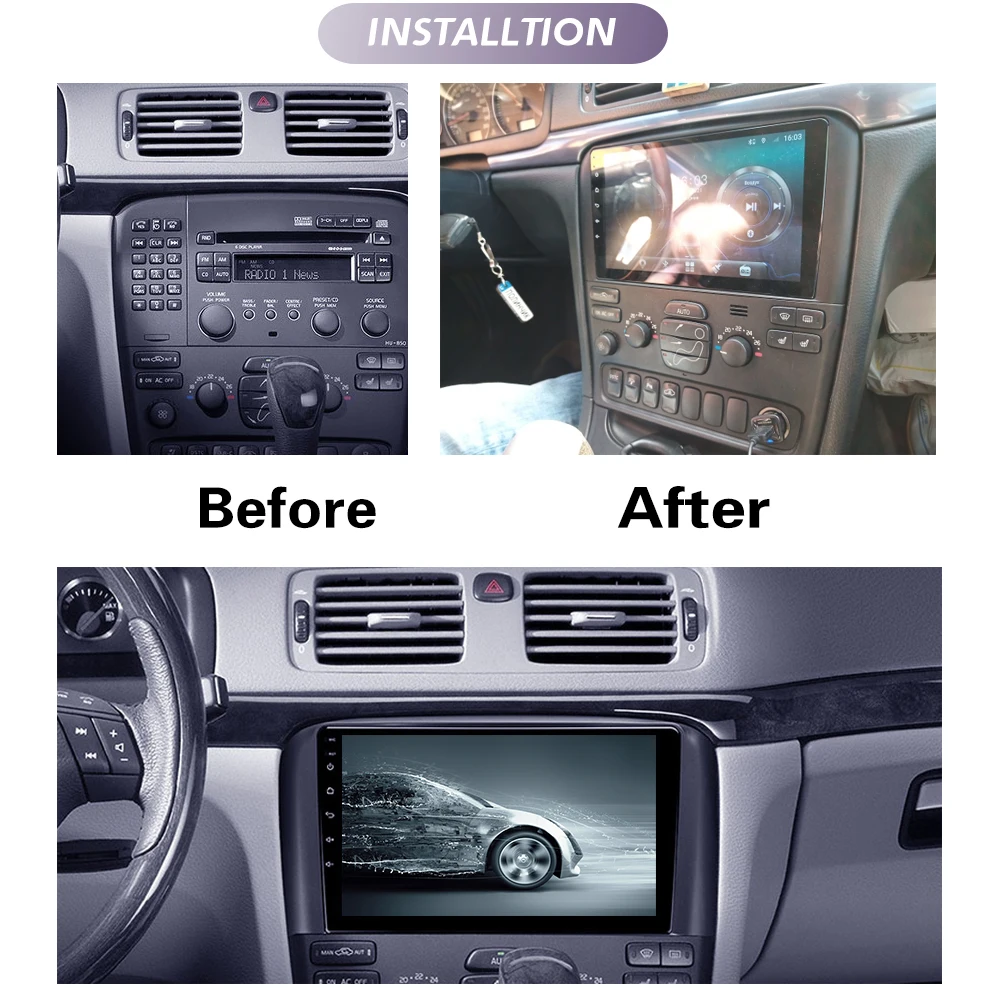 9 ġ  S80 2001-2006  ڵ  ÷     Ʈ ŰƮ Facia г  ÷̾
