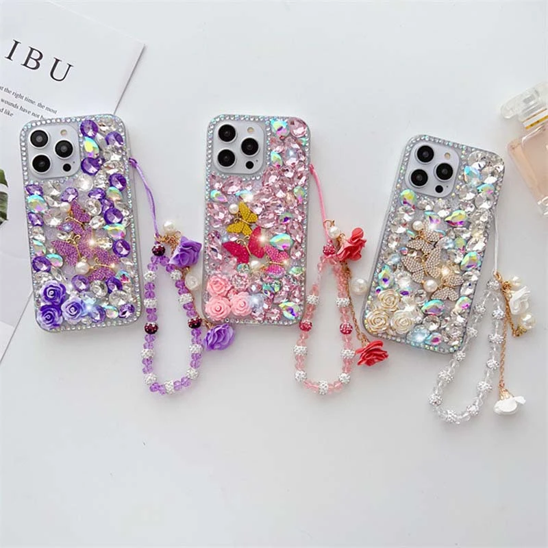 Jeweled Big Diamond Glitter Acrylic Case for Samsung A50 A70S A52 A71 A51 A72 A73 A53
