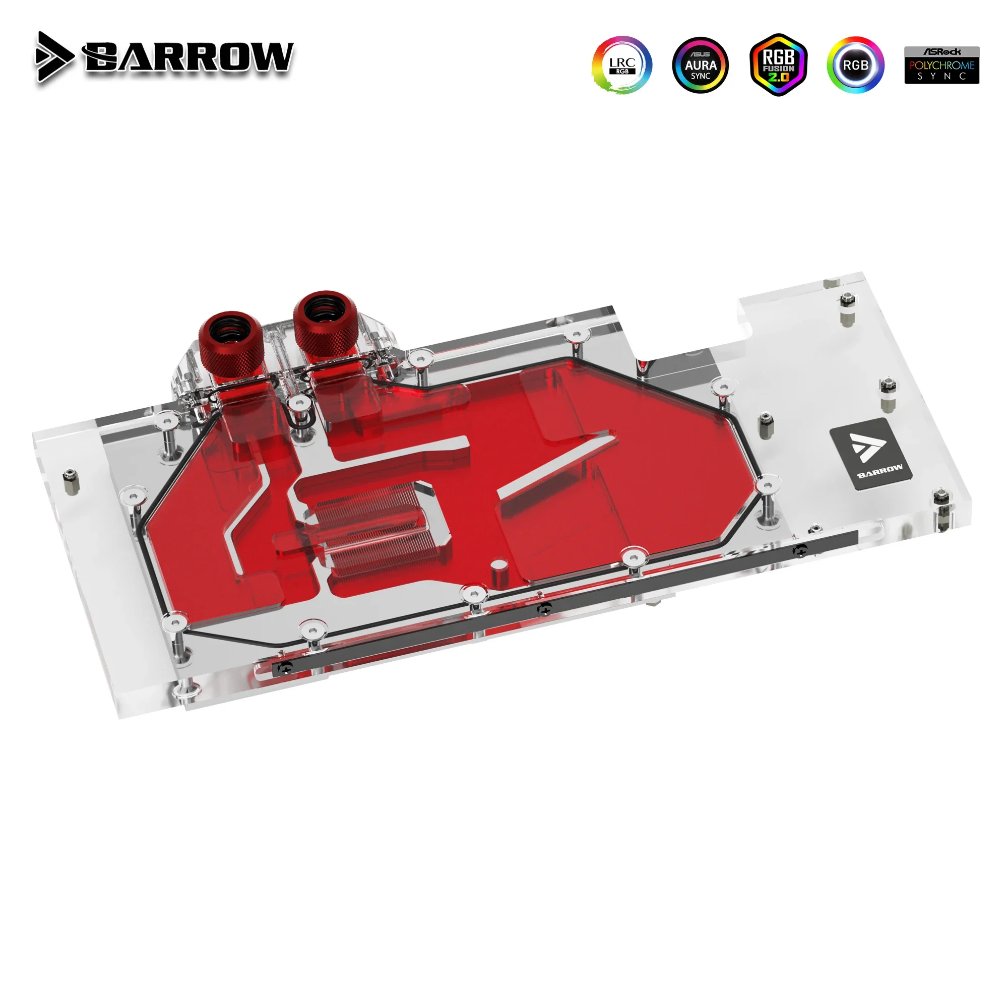 Carriola Msi Rtx 3070/3070 Ti Suprim X /Gaming X Gpu Water Block Cooler 5V Argb 3Pin Aura Sync Bs-Msg3070M-Pa