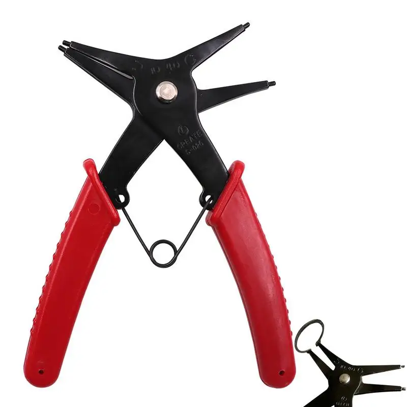 

Circlip Plier Dual Purpose Circlip Plier Retaining Ring Removal Tool Removing Reassembling Tool For Internal And External Snap